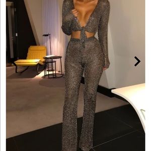 New Sorelle UK 2 Piece Metallic Set Size Sm